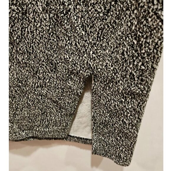 14th & Union Gray Printed Casual Midi Pencil Skirt Side Slit Women's Small - Picture 3 of 9